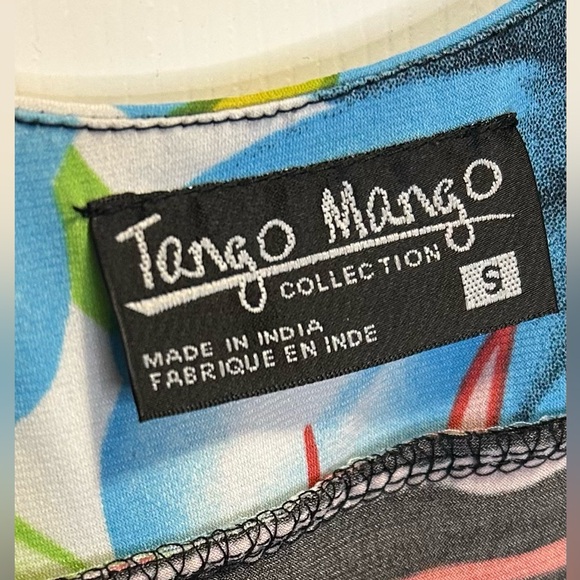 Multicolor Ruffled Patterned Women's Dress - Picture 3 of 5